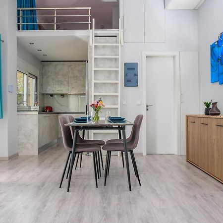 Electra Modern Apartment With Cozy Garden Iraklio Exteriér fotografie