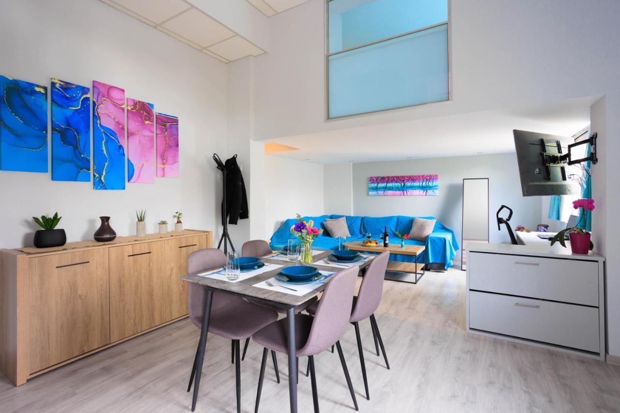 Electra Modern Apartment With Cozy Garden Iraklio Exteriér fotografie