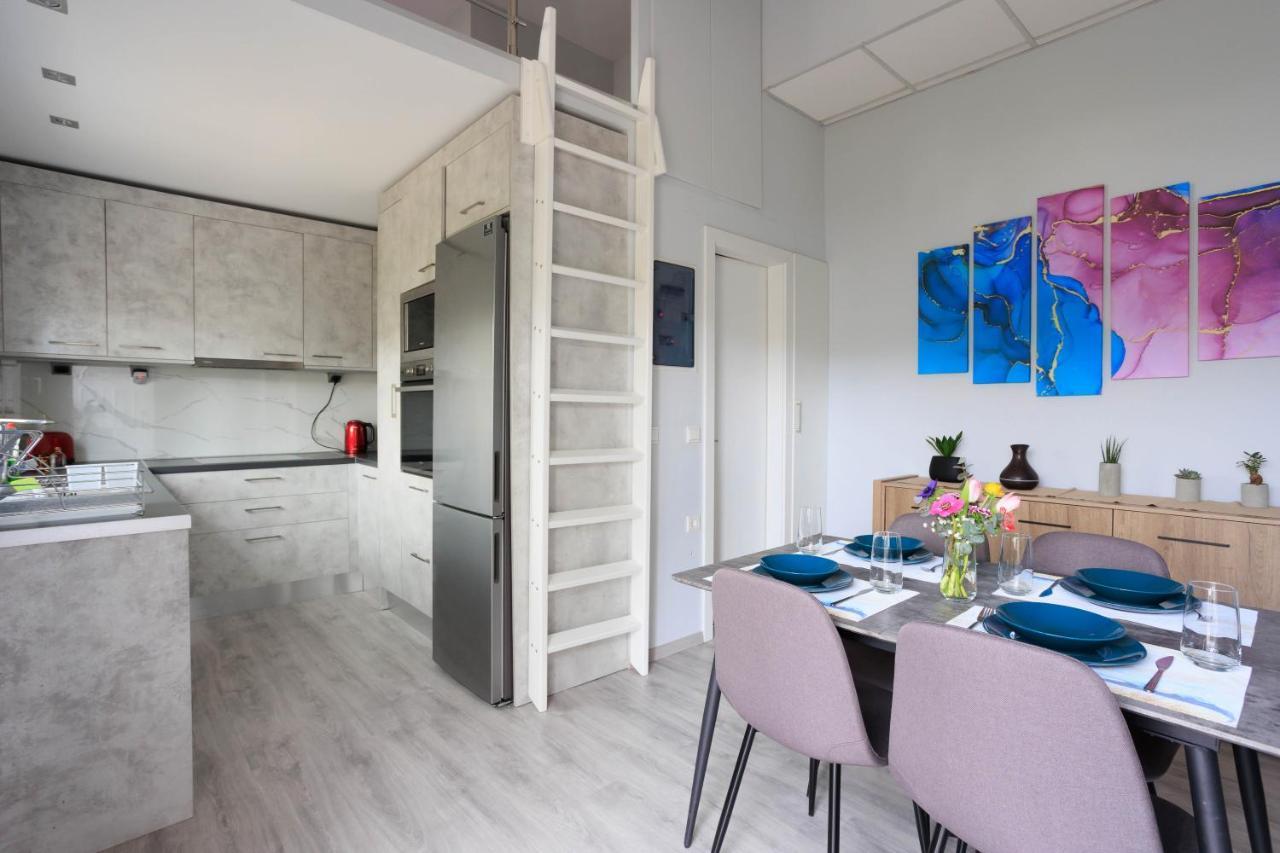 Electra Modern Apartment With Cozy Garden Iraklio Exteriér fotografie